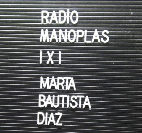 1×1 #RadioManoplas: Marta Bautista Díaz