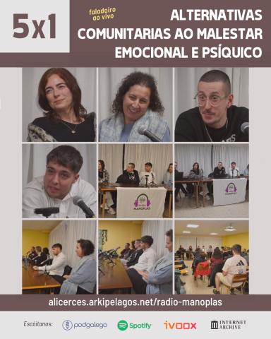 5x1 #RadioManoplas: "Alternativas comunitarias ao malestar emocional e psíquico"