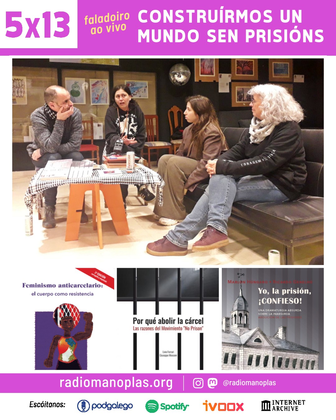 faladoiro construirmos mundo sen prisions