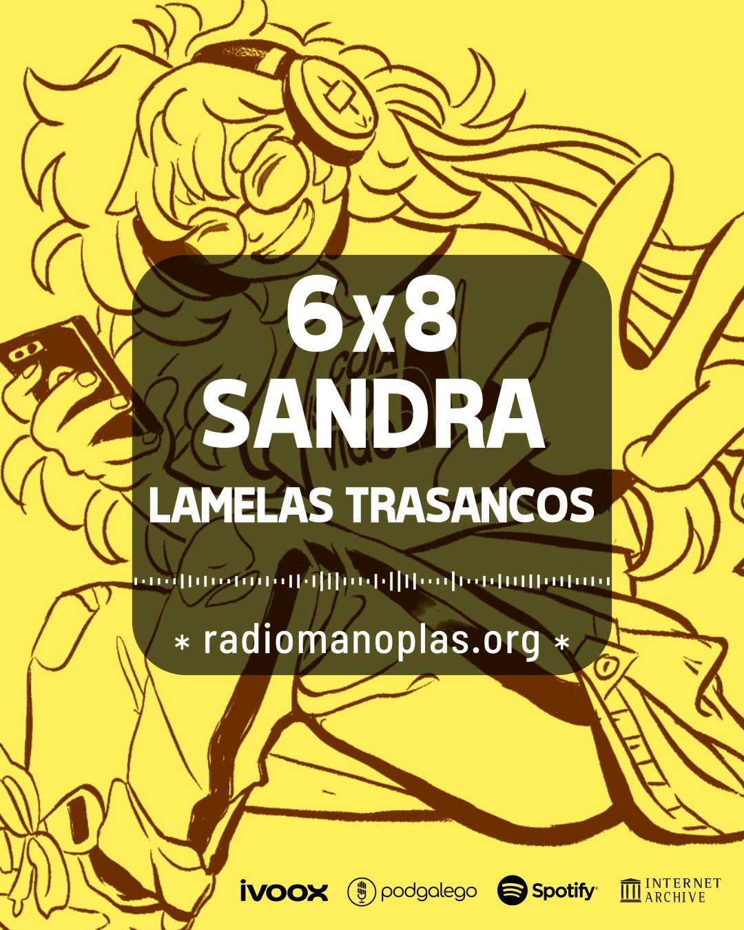 6x8 sandra lamelas